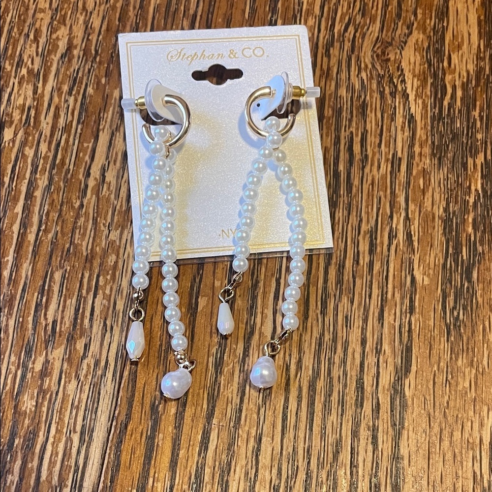 Pearl Dangle Earrings